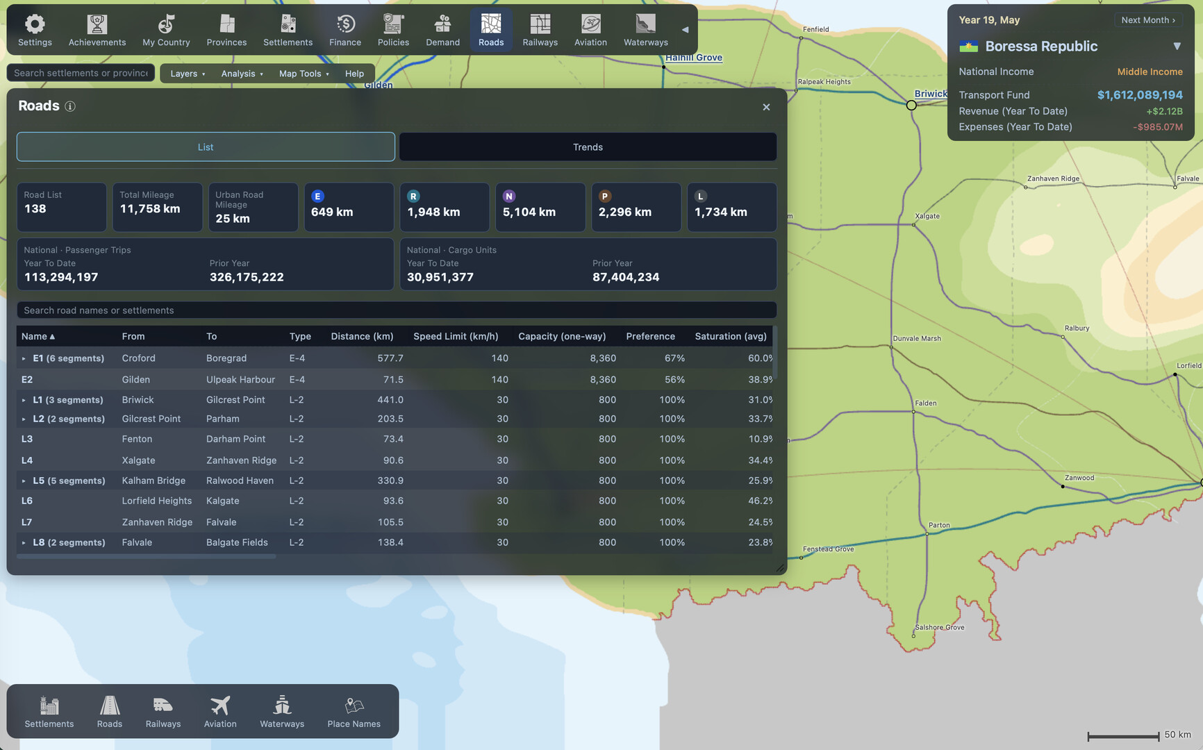 National Transit screenshot