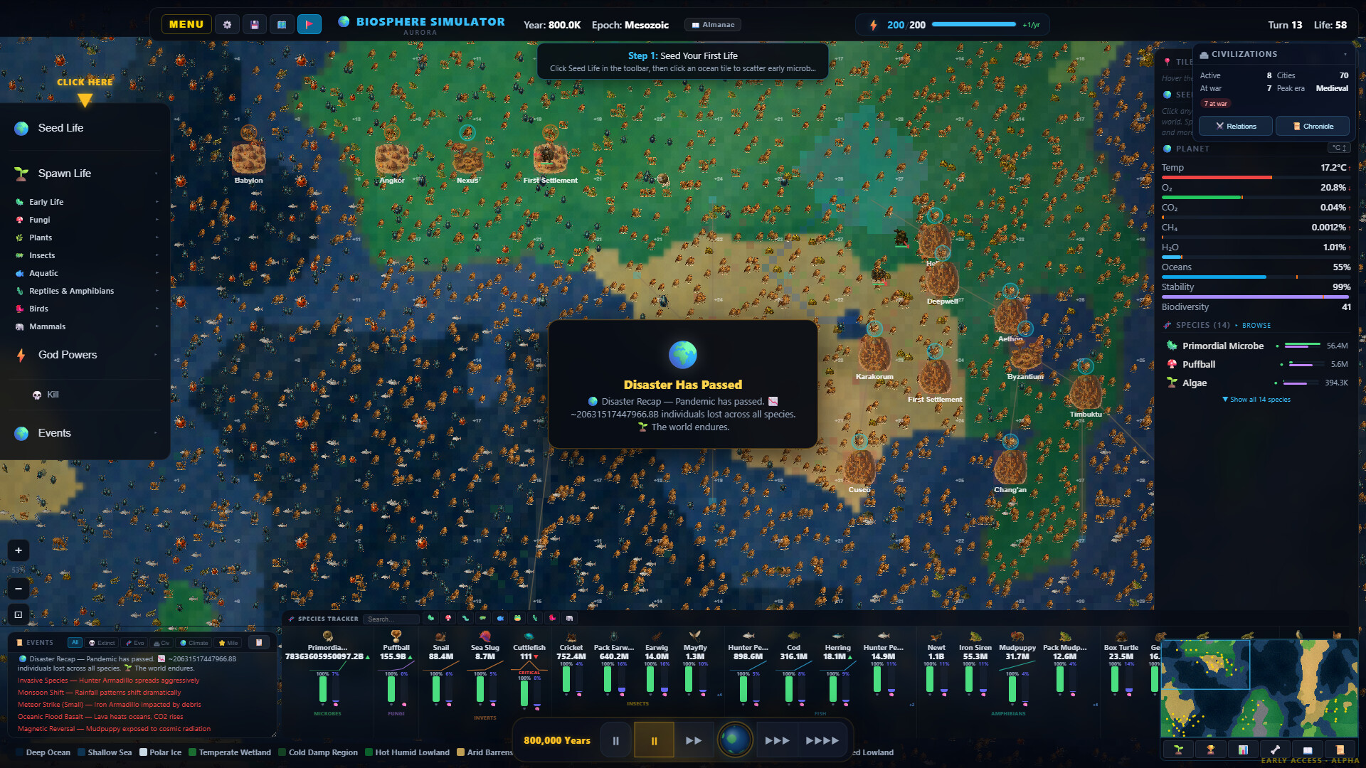 Biosphere Simulator screenshot 4
