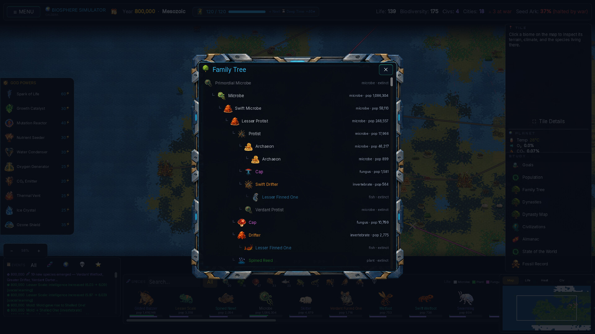 Biosphere Simulator screenshot #5