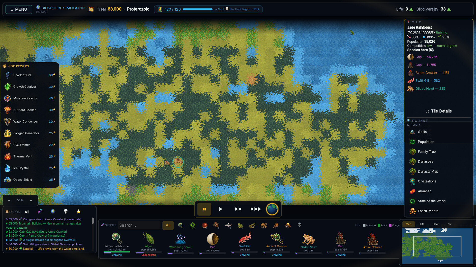 Biosphere Simulator screenshot #2