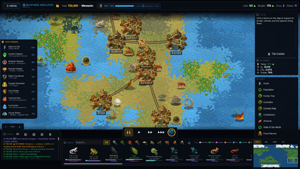 Biosphere Simulator screenshot 10