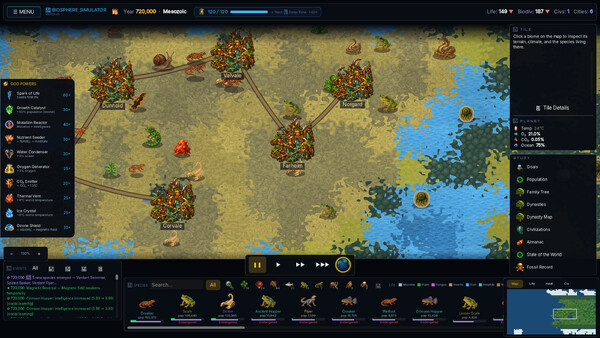Biosphere Simulator screenshot 11
