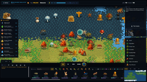 Biosphere Simulator screenshot 2
