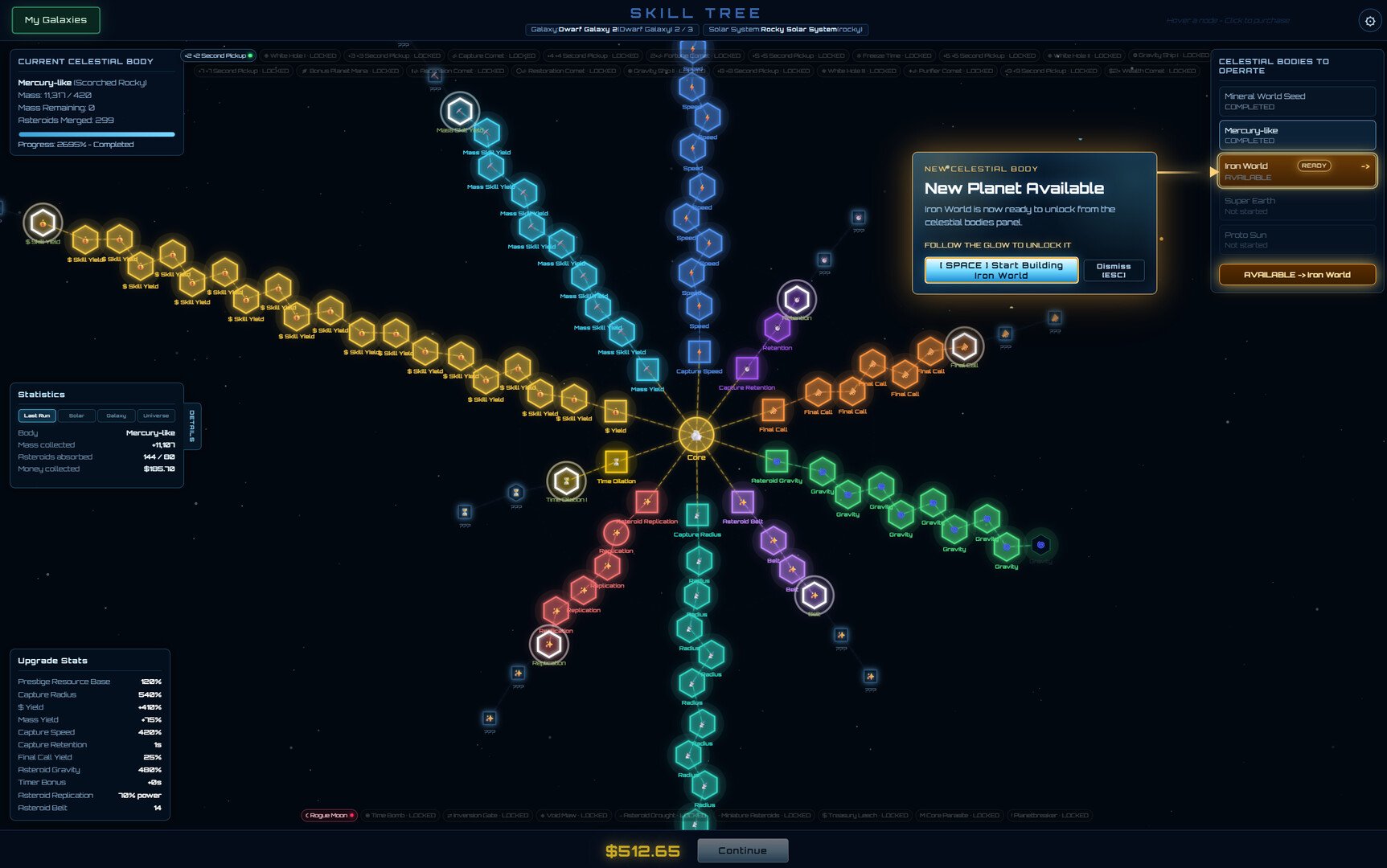 A Game About Creating The Universe