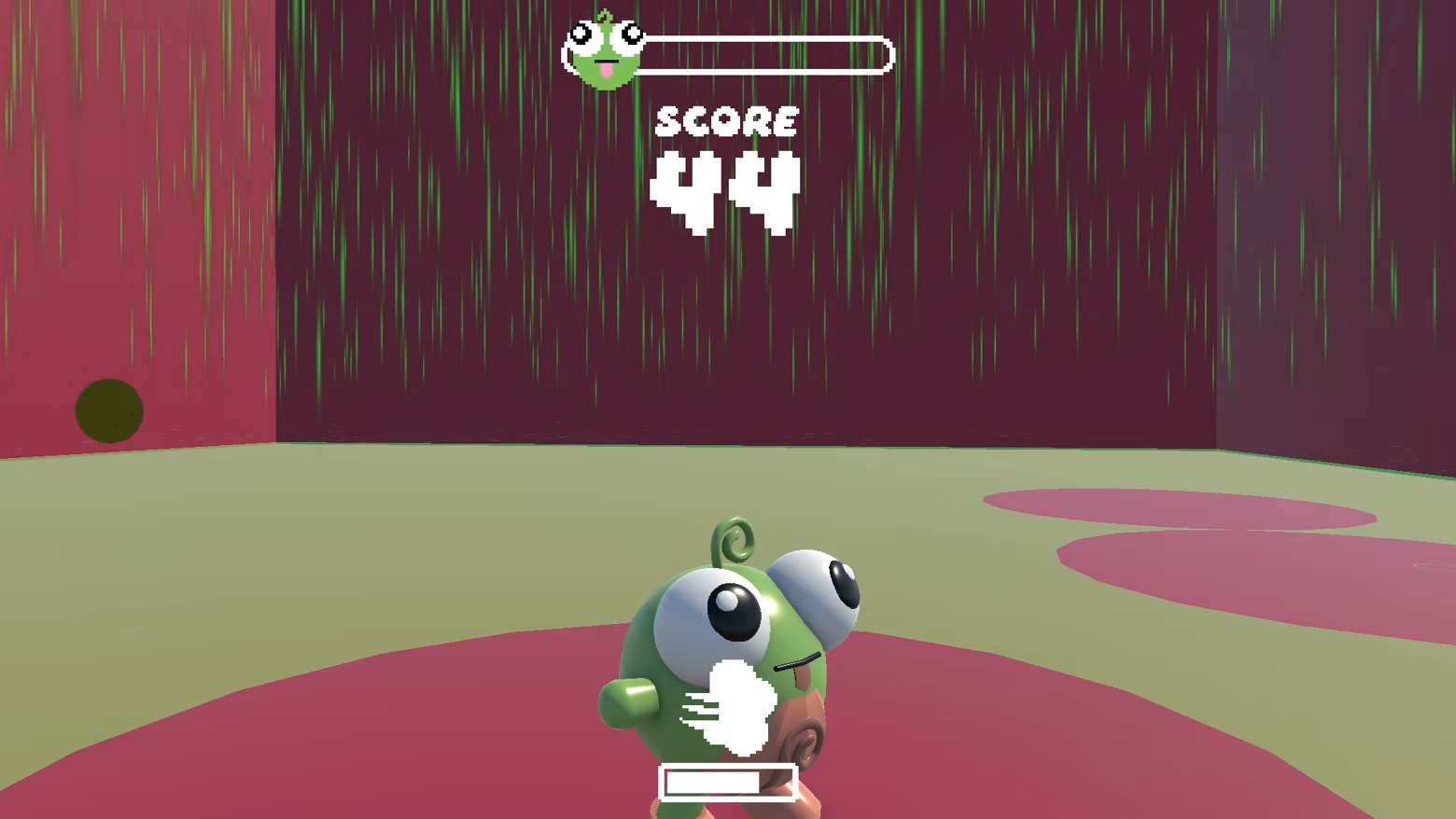 A picture of the distal colon level