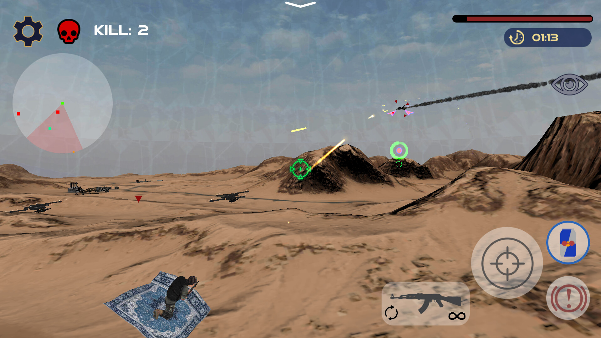 Carpet Hero: Jet Hunter screenshot #5