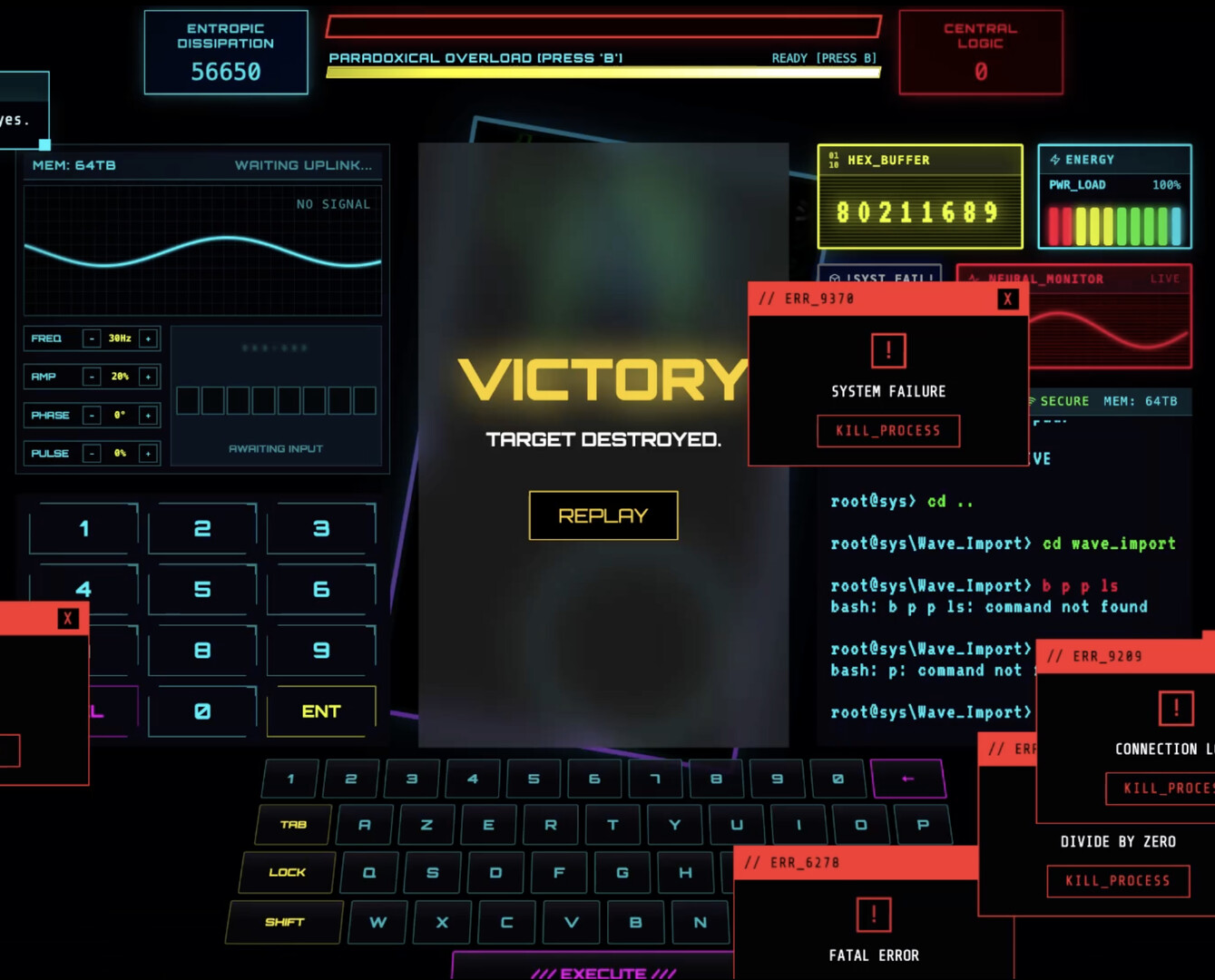 NEON BLOCK screenshot #2