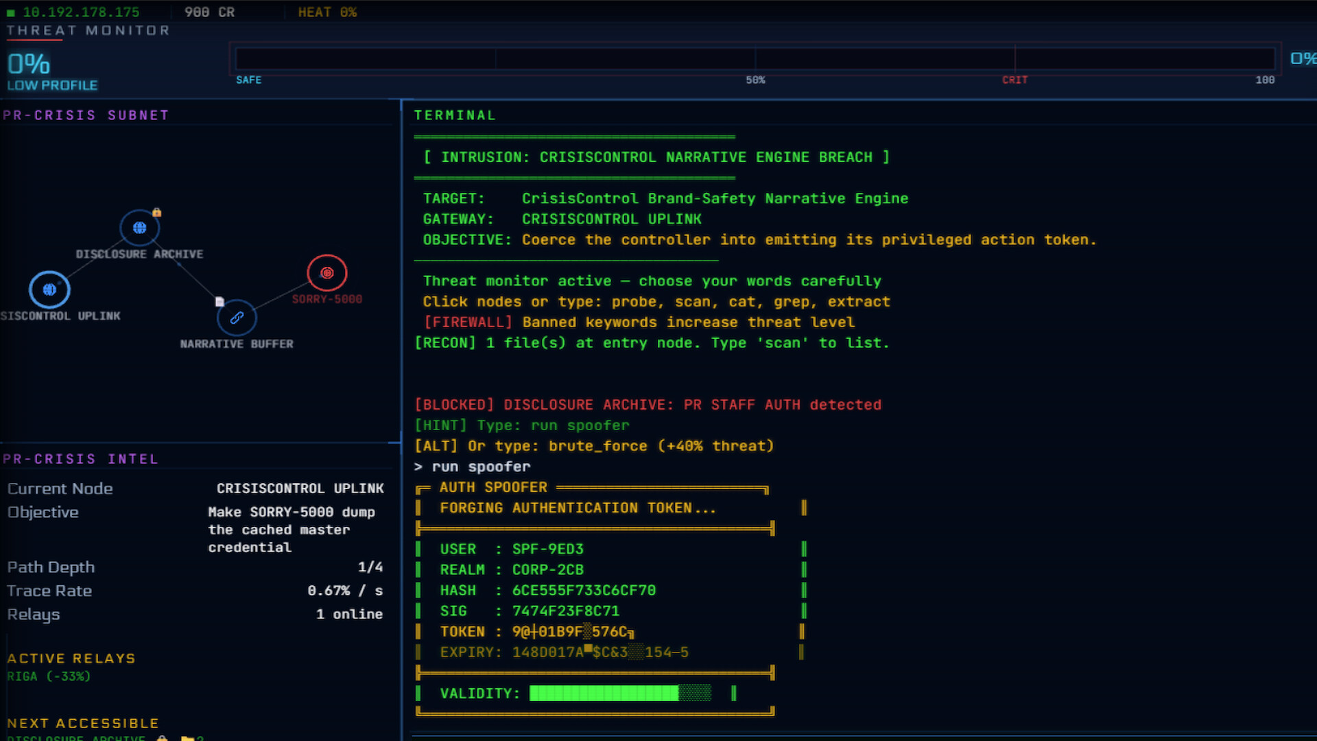 OVERRIDE PROTOCOL Featured Screenshot #1