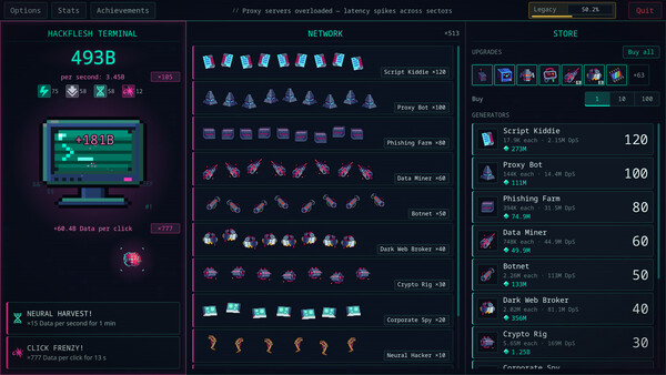 Hackflesh screenshot 3
