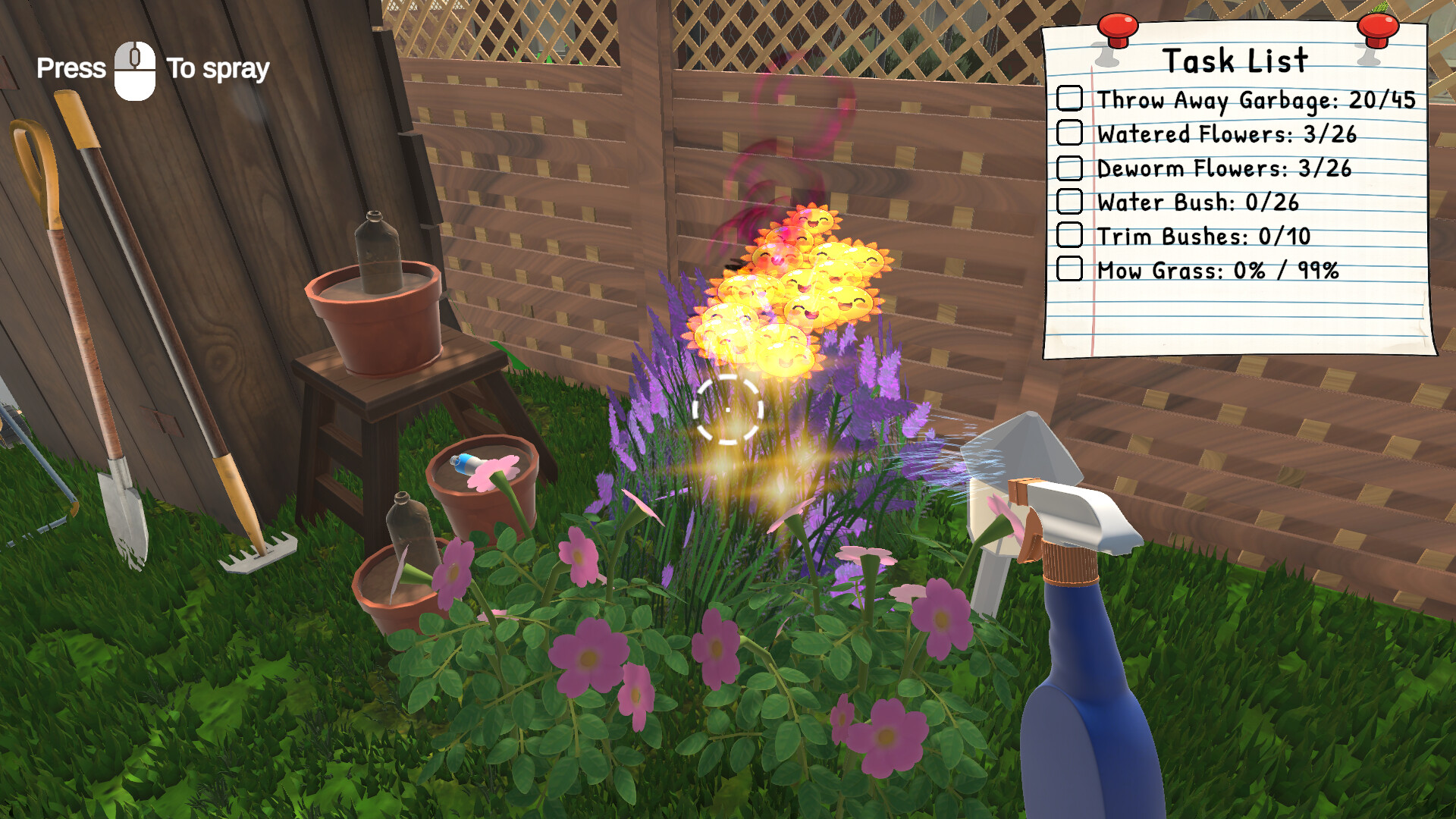 Garden Cleanup Simulator screenshot #4