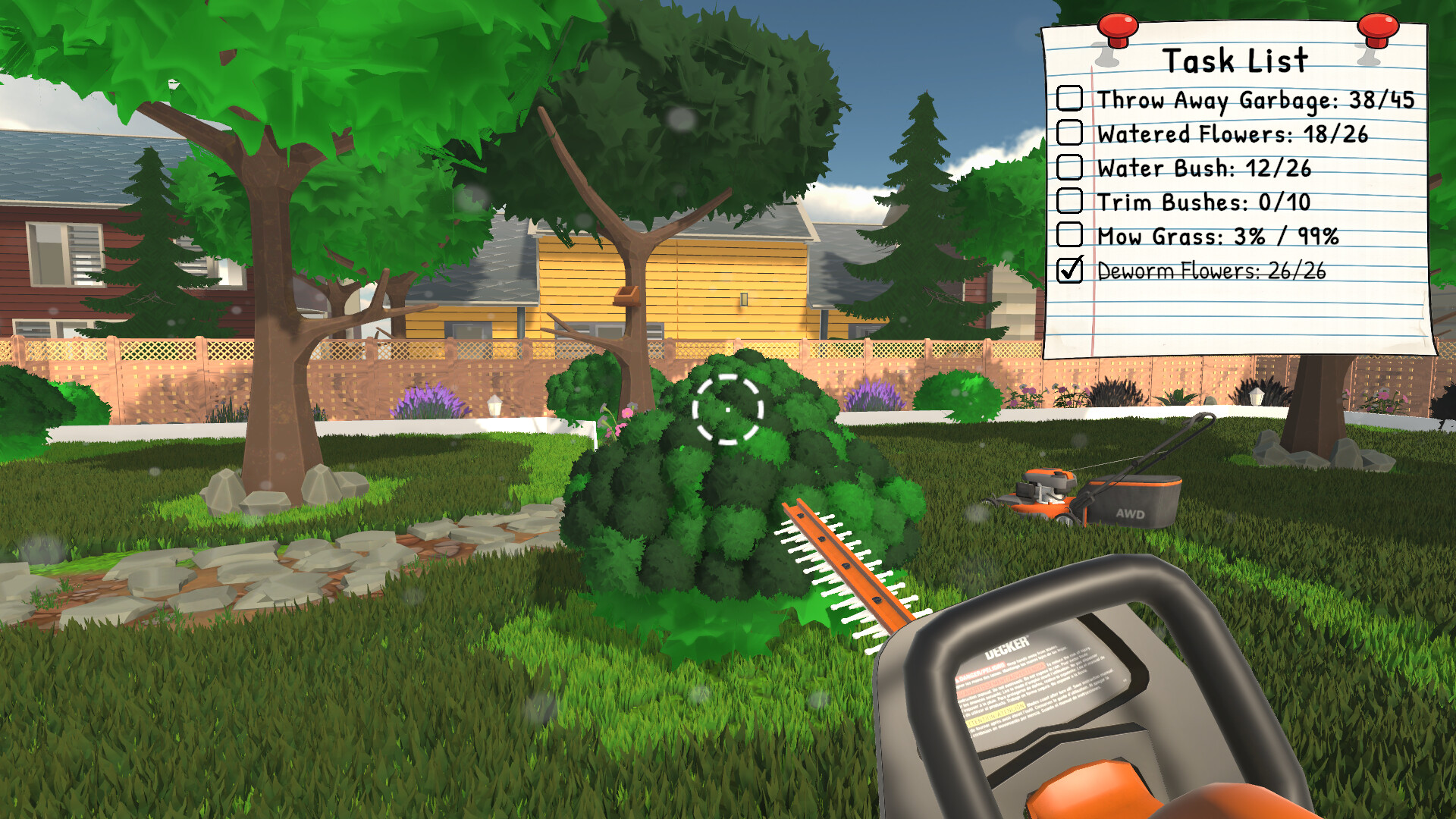 Garden Cleanup Simulator screenshot #5