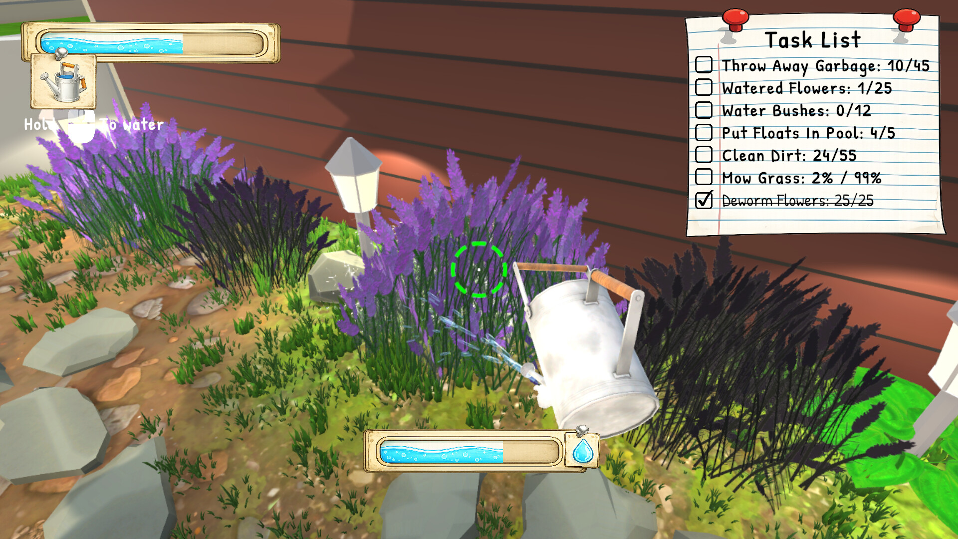 Garden Cleanup Simulator screenshot 2