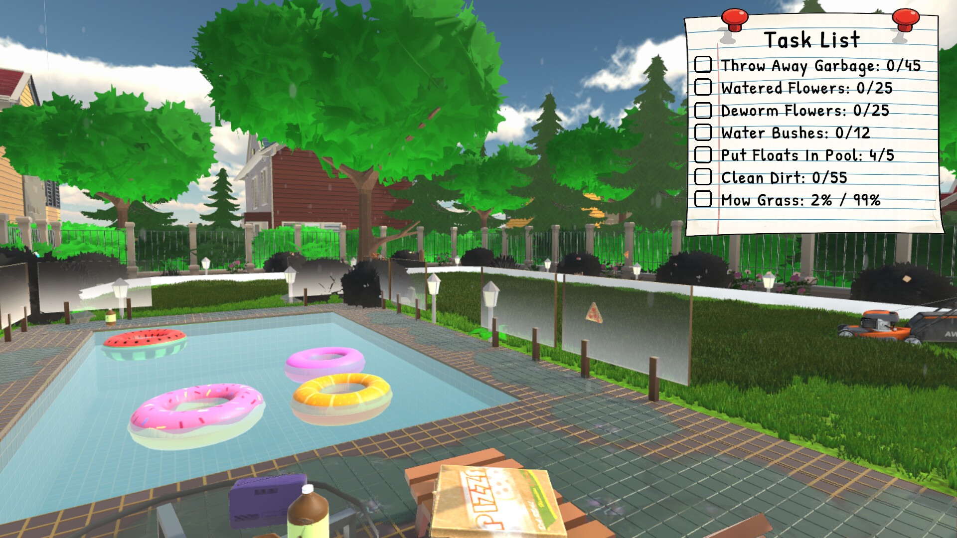 Garden Cleanup Simulator screenshot 13
