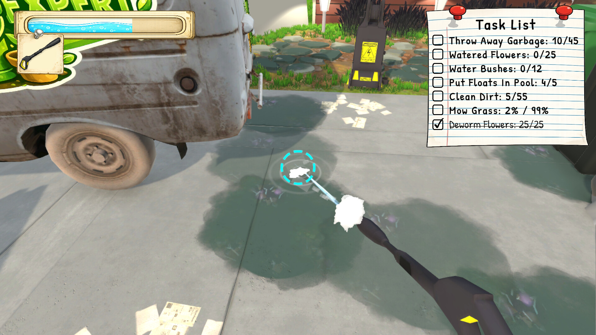 Garden Cleanup Simulator