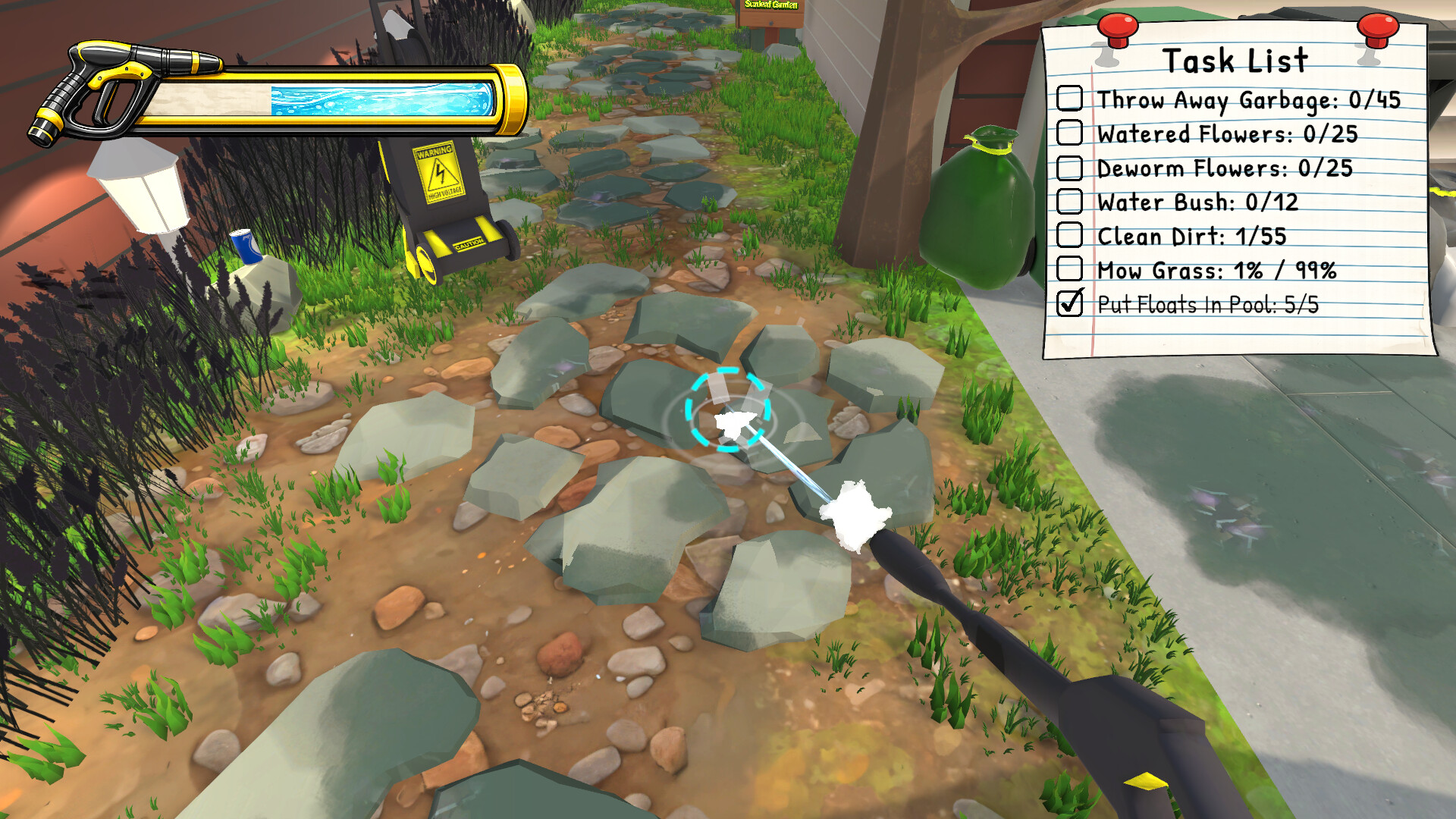 Garden Cleanup Simulator screenshot #7