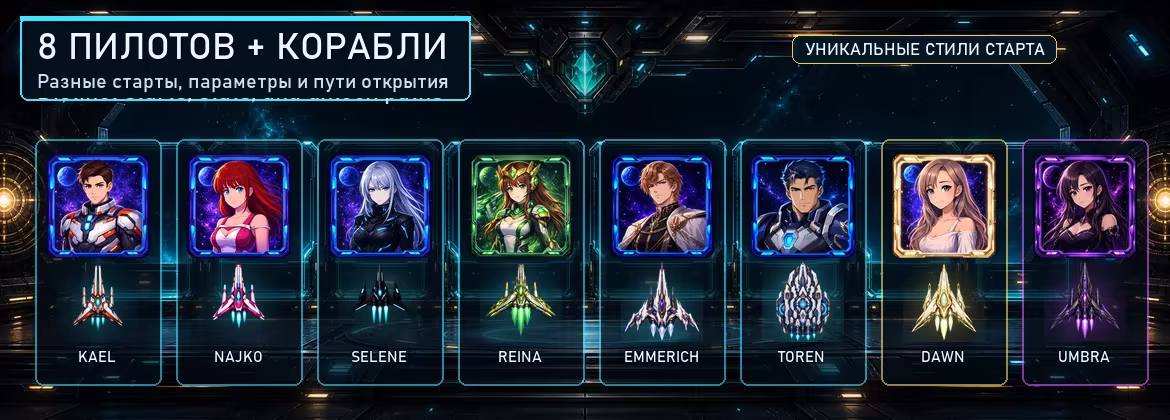 Иллюстрация из описания игры Aetheris Core