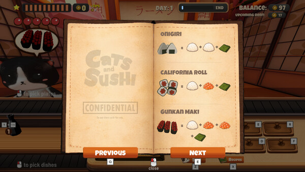 Скриншот 3 из игры Cats and Sushi