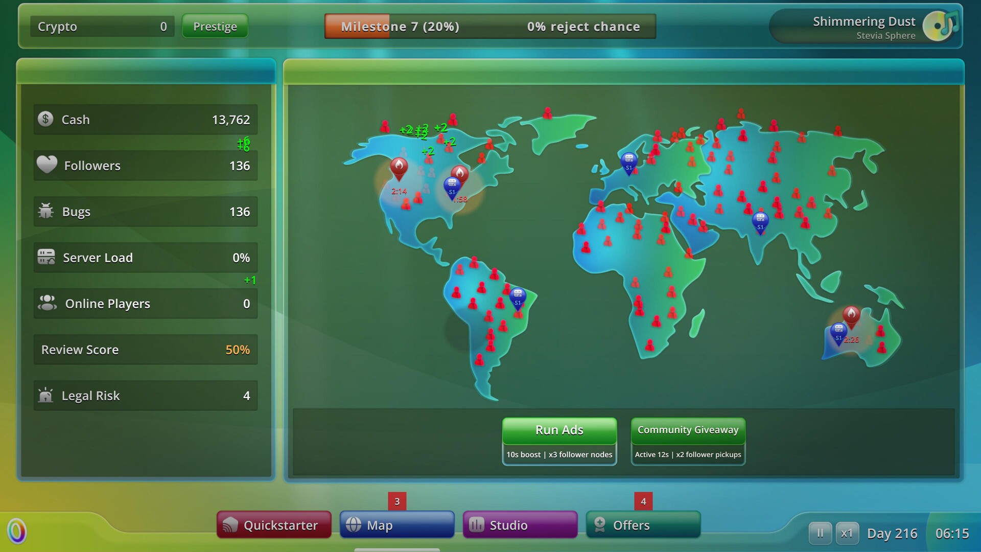 ScaMMO screenshot 1