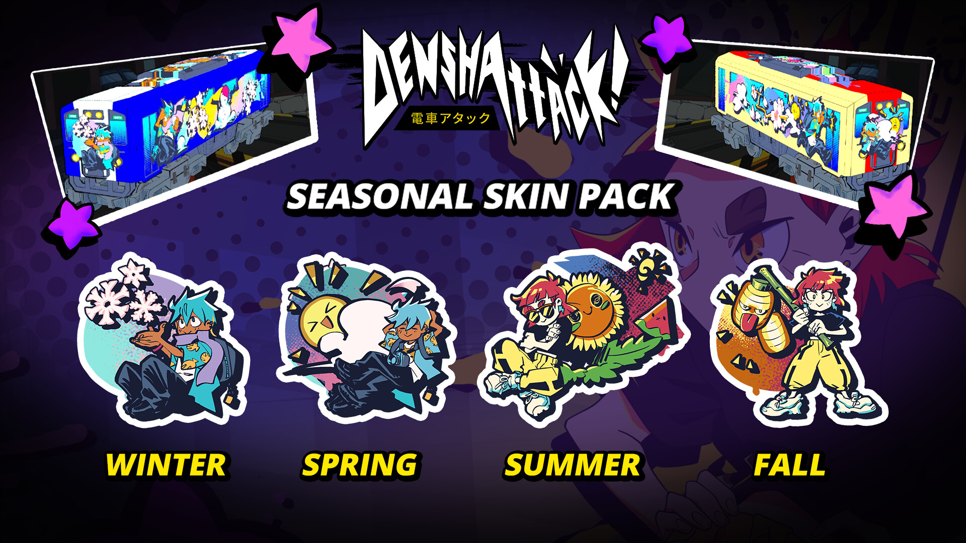 Denshattack! Seasonal Skin Pack Featured Screenshot #1