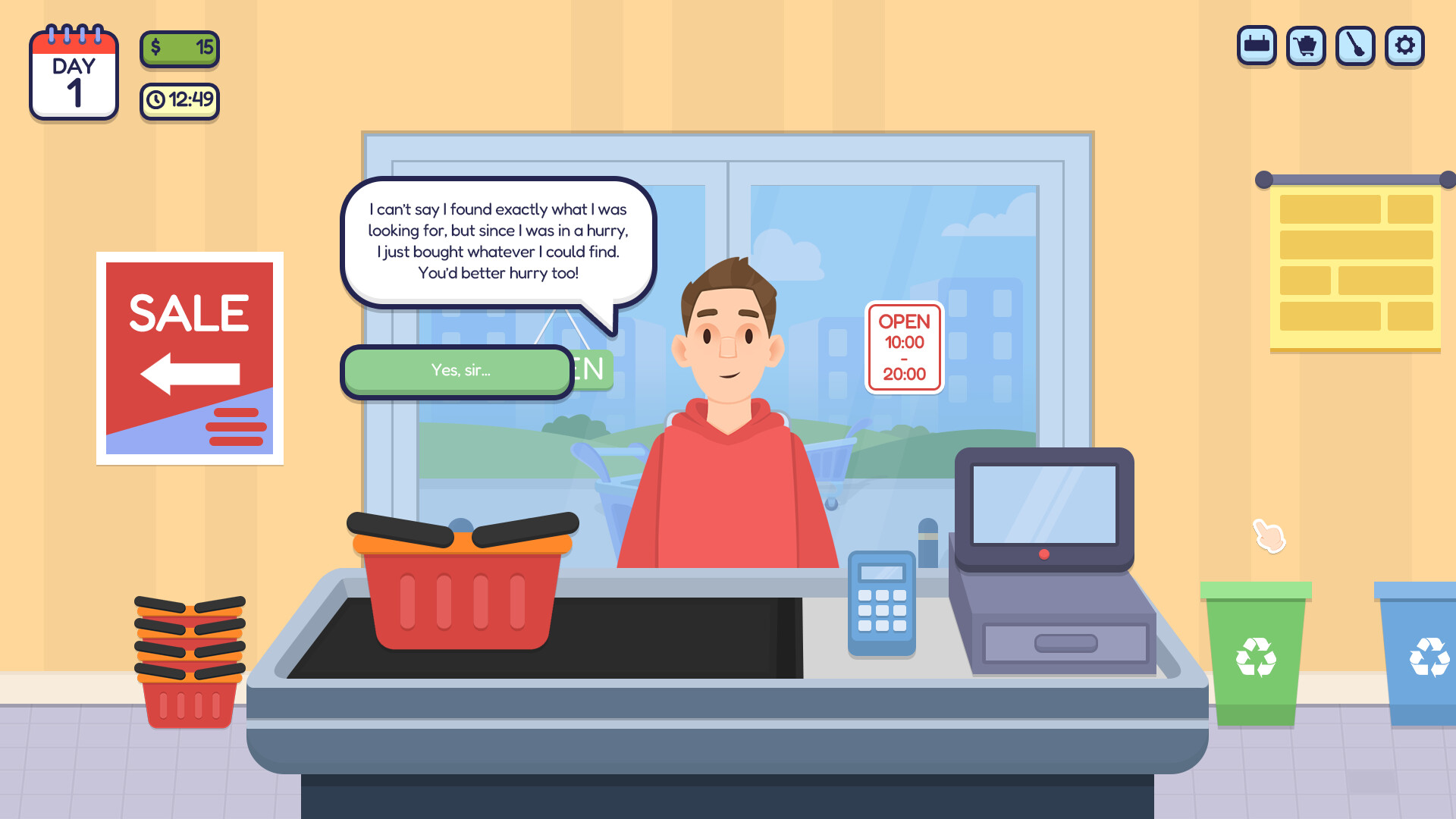 Cart by Cart: Supermarket Simulator screenshot #1