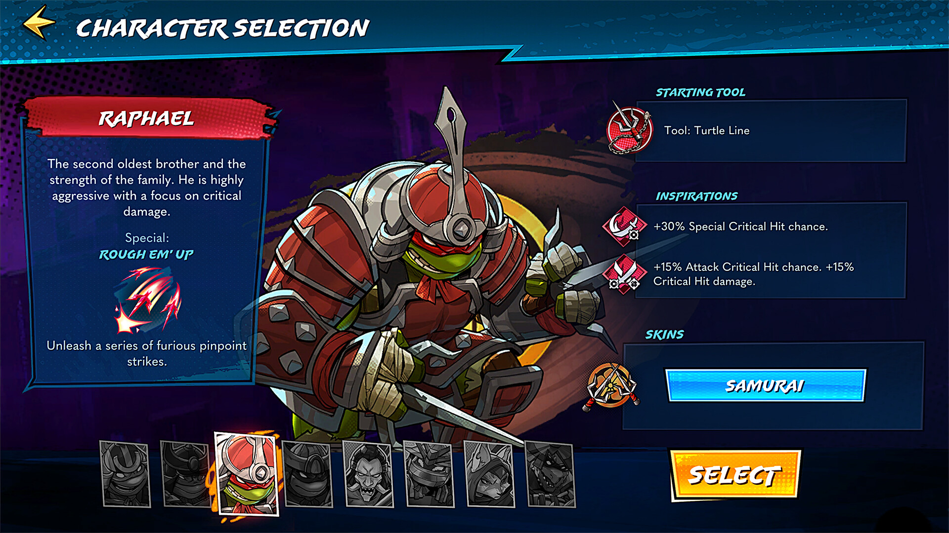 TMNT: Splintered Fate - Samurai Armor 스크린샷 3