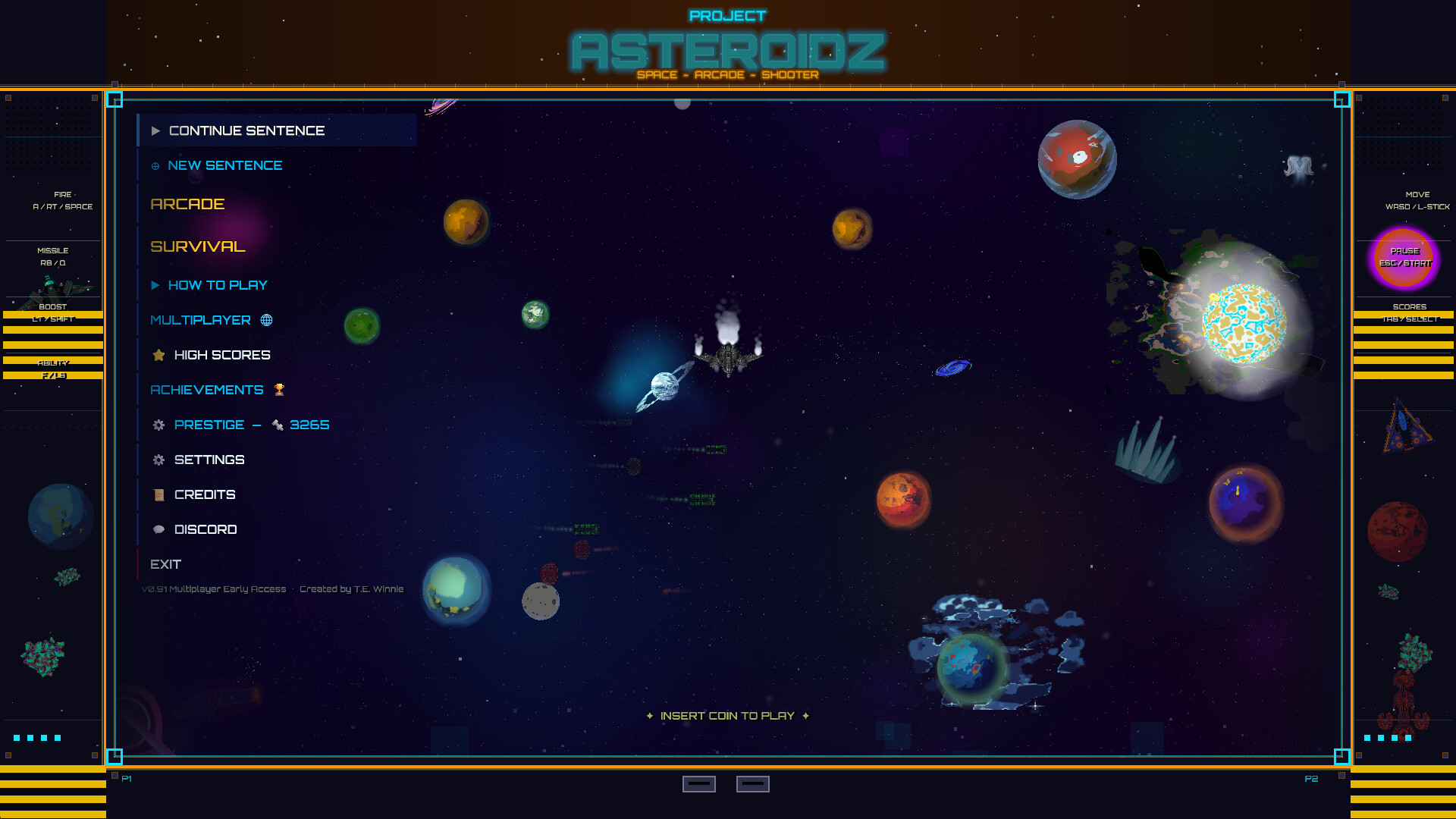 Project AsteroidZ screenshot
