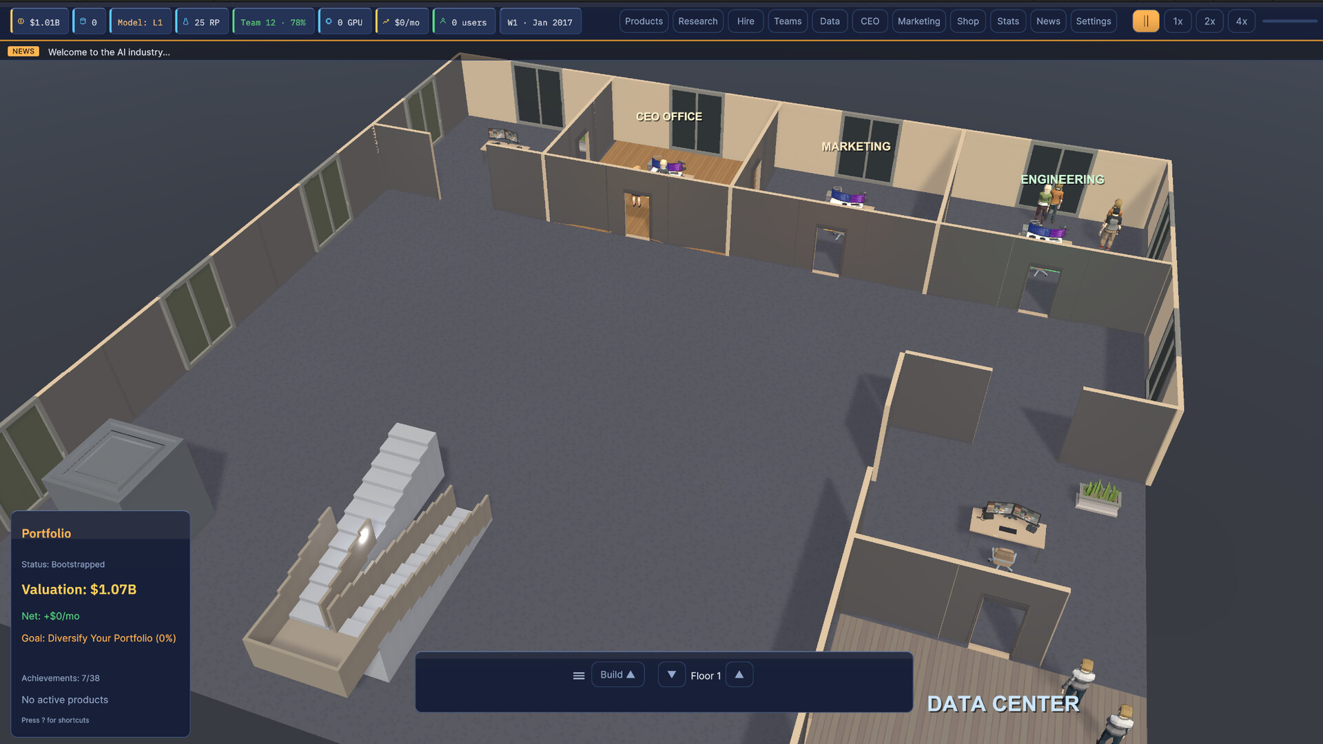 Artificial Ambition screenshot 1