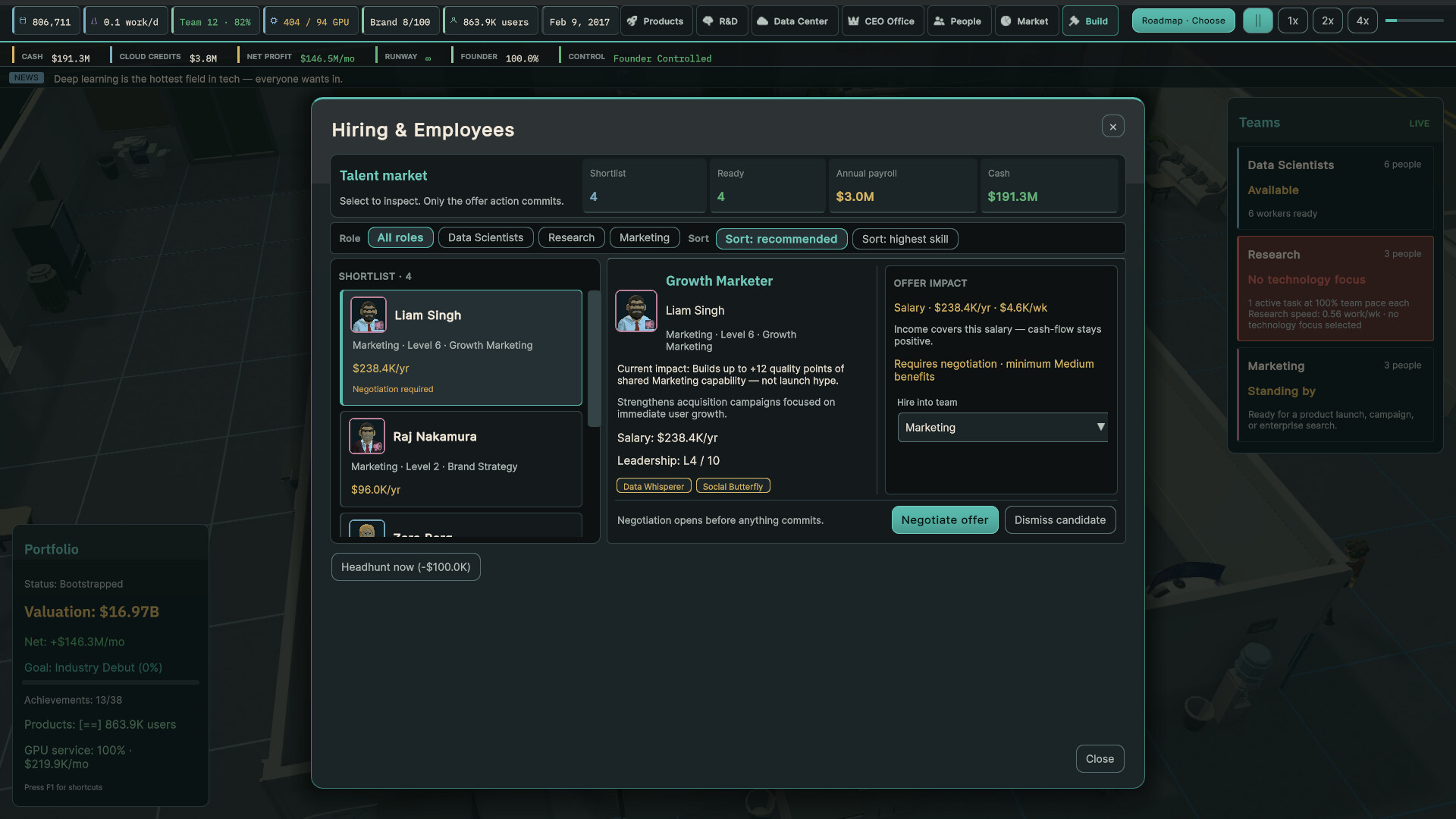 Artificial Ambition screenshot #11