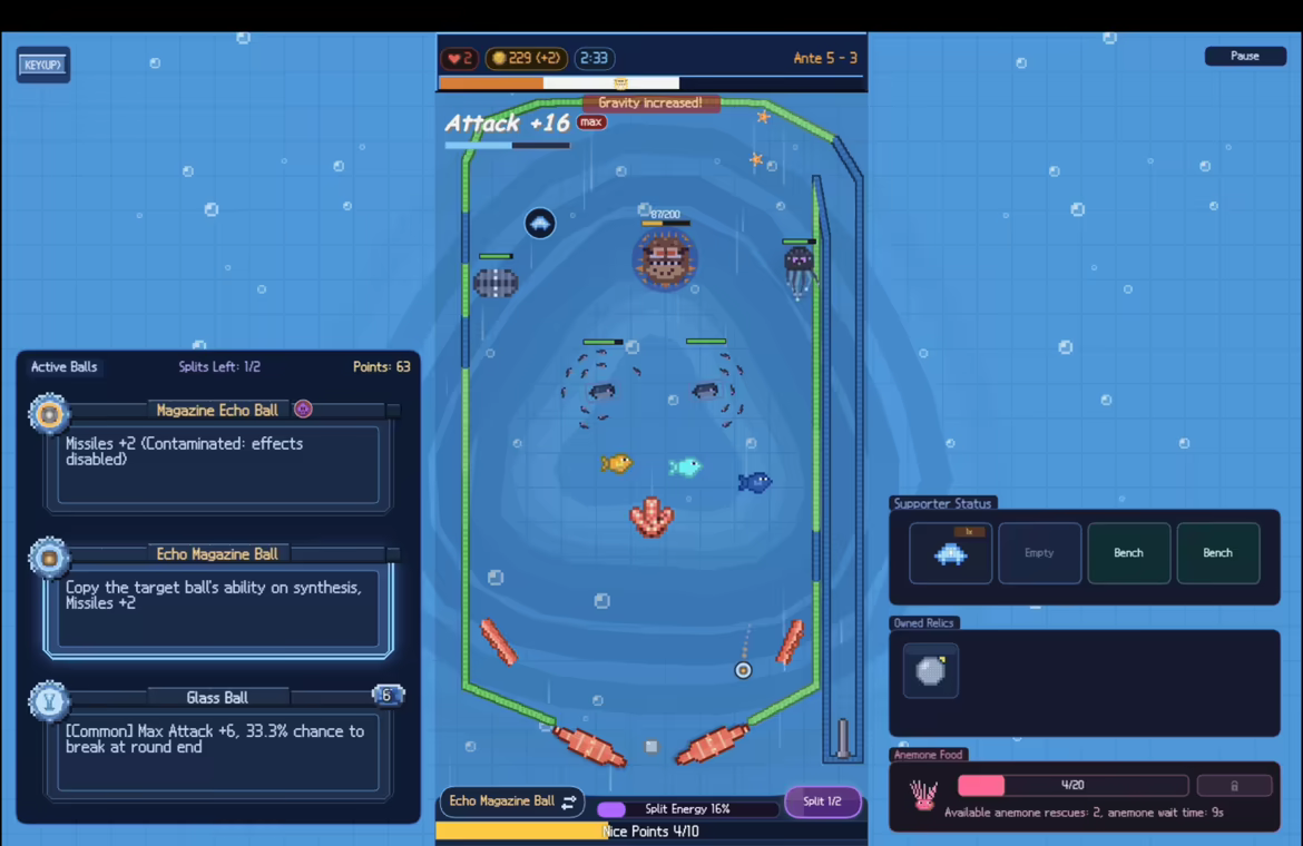 Pinball Tide video 1