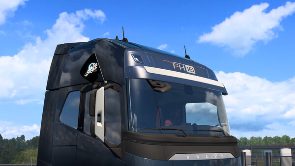 Euro Truck Simulator 2 - Window Flags — скриншот 2