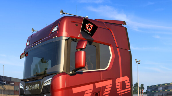 Euro Truck Simulator 2 - Window Flags — скриншот 4