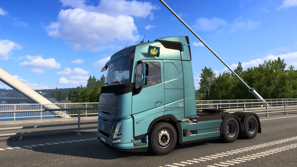 Euro Truck Simulator 2 - Window Flags — скриншот 10