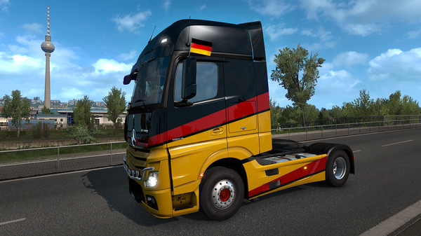 Euro Truck Simulator 2 - Window Flags