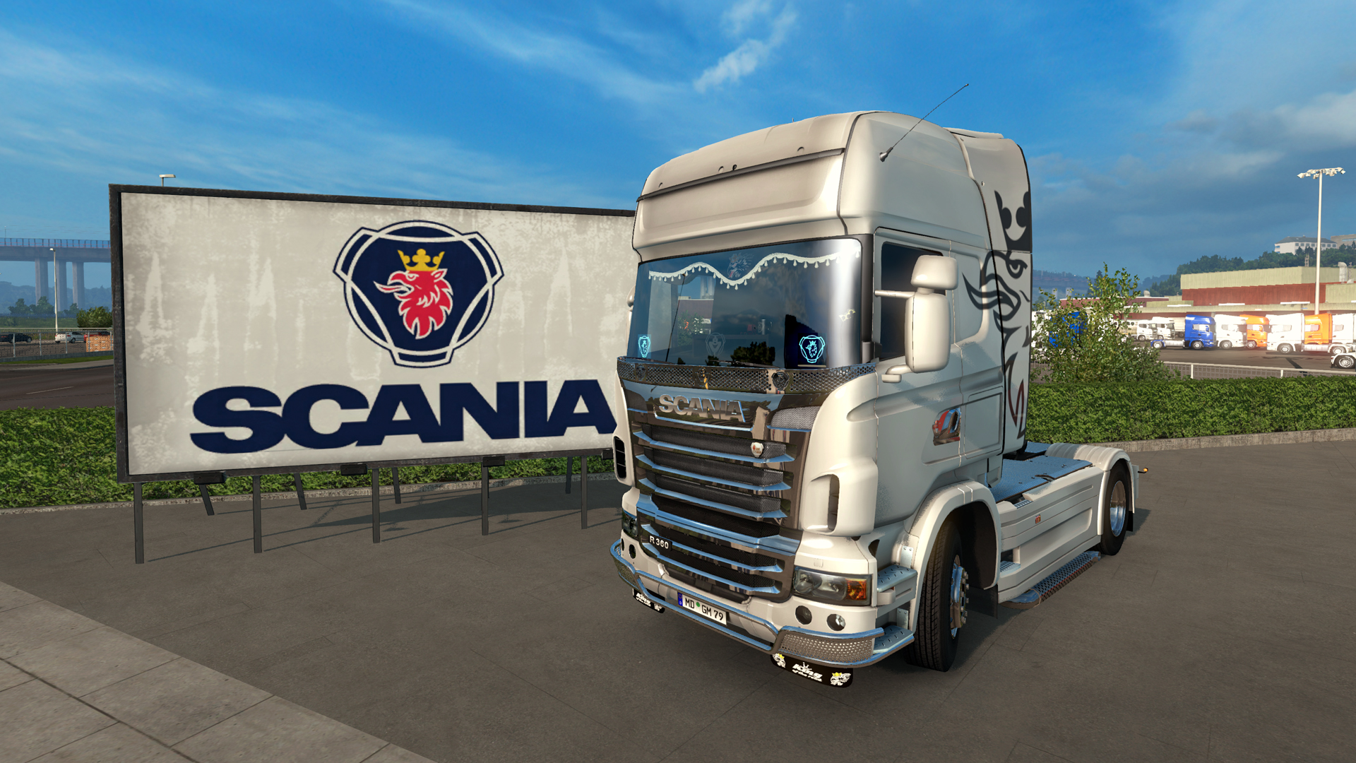 Euro Truck Simulator 2 - Mighty Griffin Tuning Pack Featured Screenshot #1