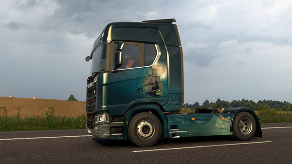 Euro Truck Simulator 2 - Pirate Paint Jobs Pack — скриншот 8