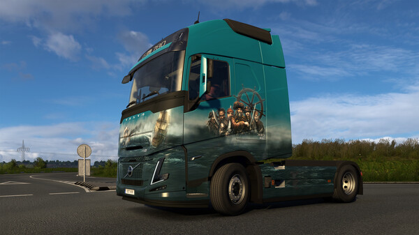 Euro Truck Simulator 2 - Pirate Paint Jobs Pack — скриншот 7