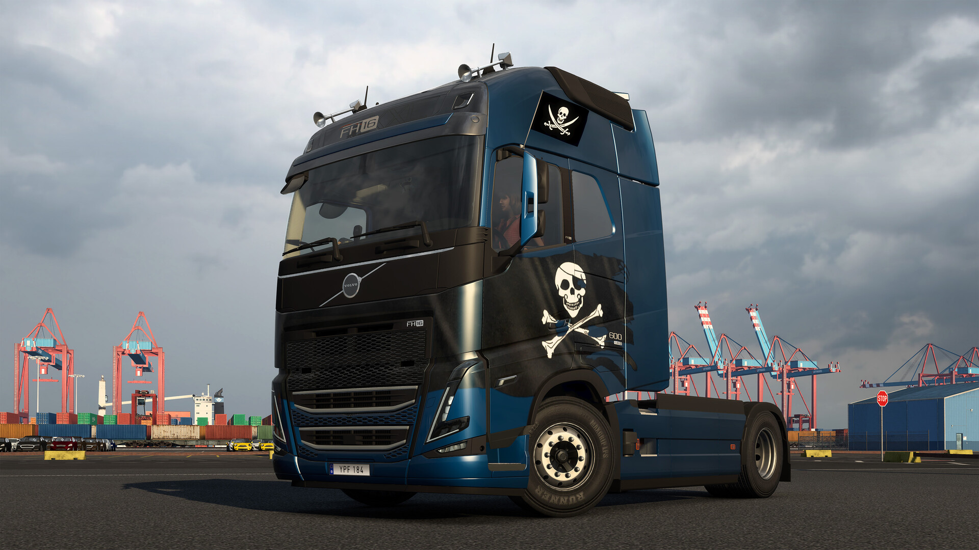 Euro Truck Simulator 2 - Pirate Paint Jobs Pack Featured Screenshot #1