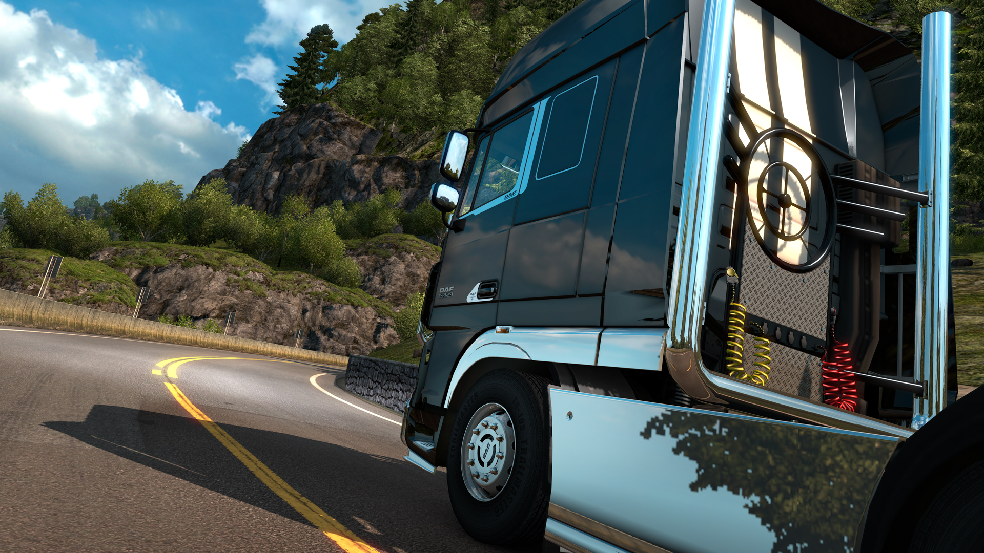 Euro Truck Simulator 2 - DAF Tuning Pack gameplay screenshot 5
