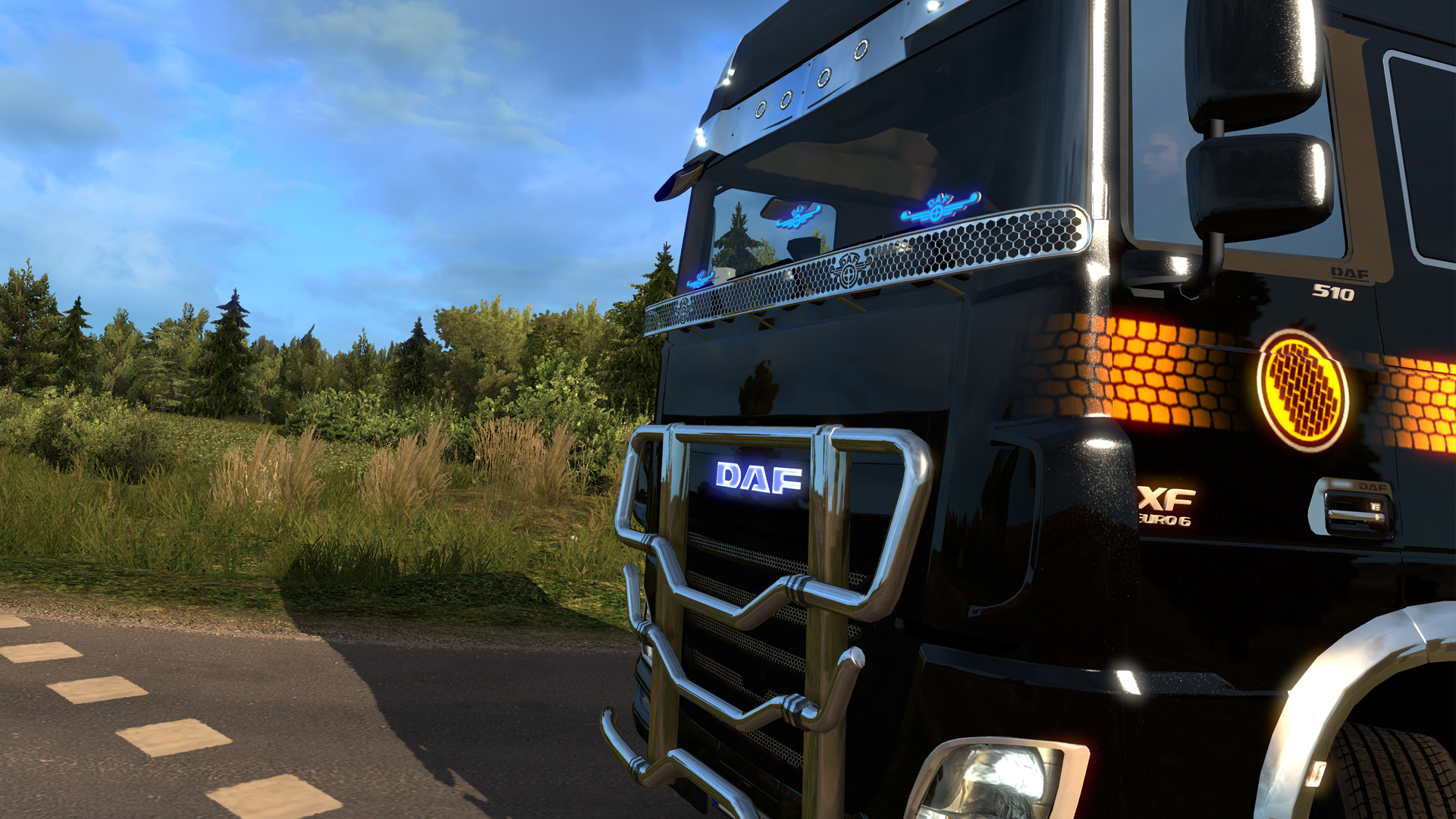 Euro Truck Simulator 2 - DAF Tuning Pack gameplay screenshot 4