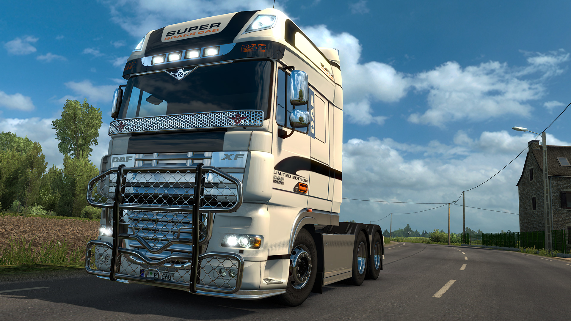 Euro Truck Simulator 2 - DAF Tuning Pack gameplay screenshot 2