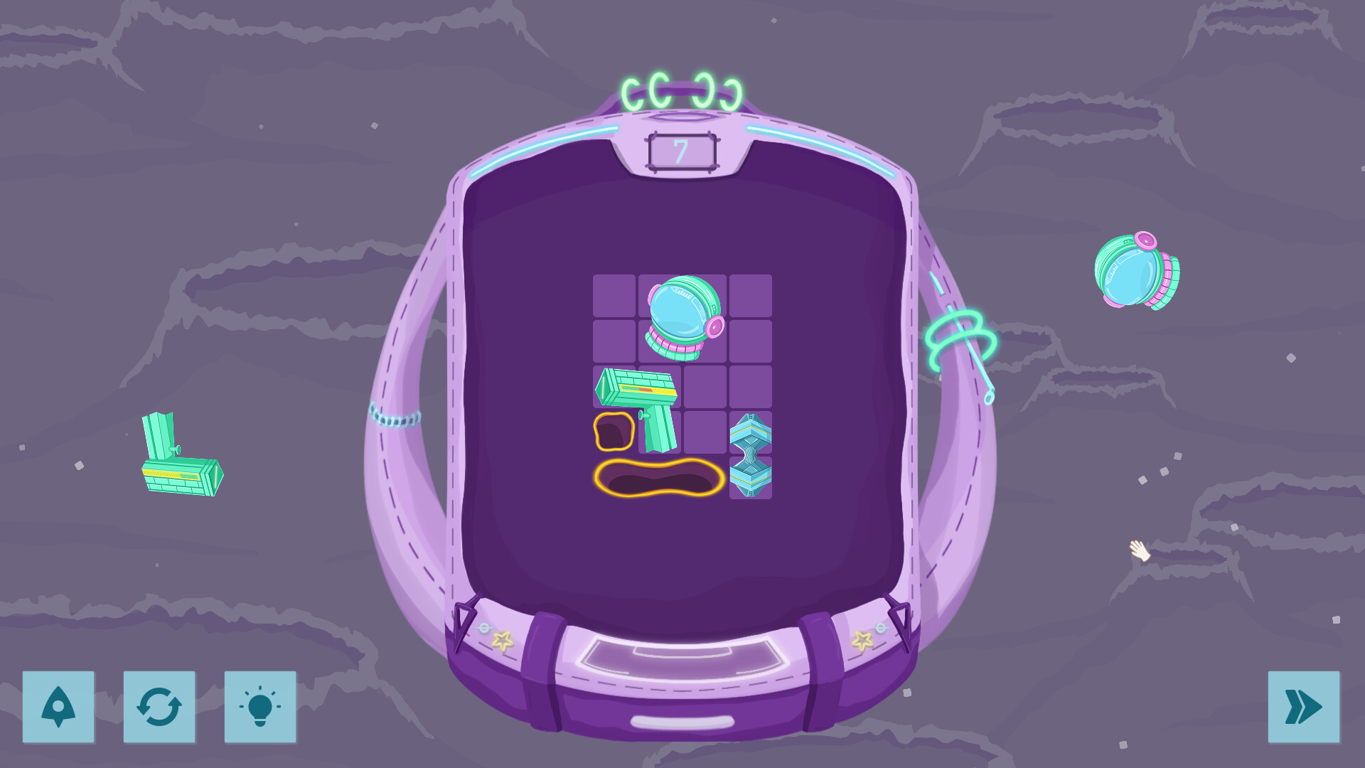 Tidy Backpack: In the Faraway Lands screenshot #1