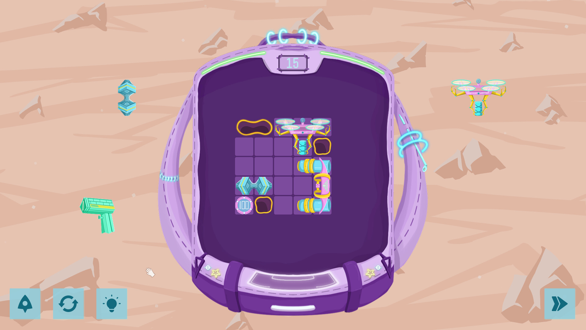 Tidy Backpack: In the Faraway Lands screenshot 2