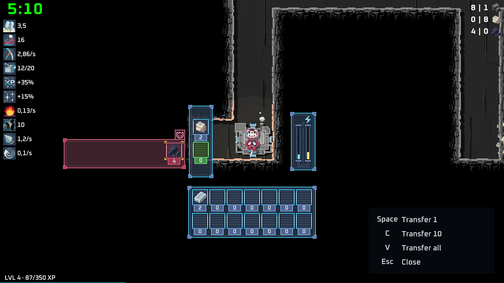 Space Cat Digger screenshot #3
