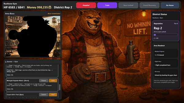 Fox7: The Real Workout Simulator screenshot 1