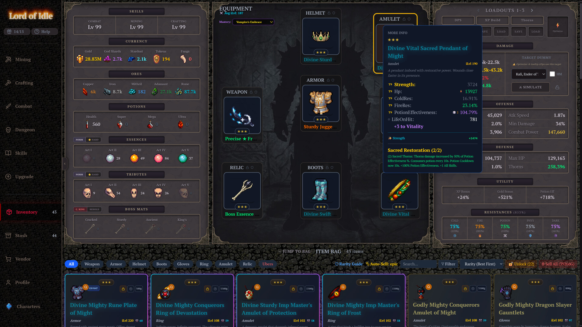 Lord of Idle screenshot #5