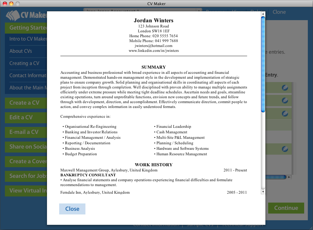 #6. CV Maker for Mac (Steam) 由: Individual Software