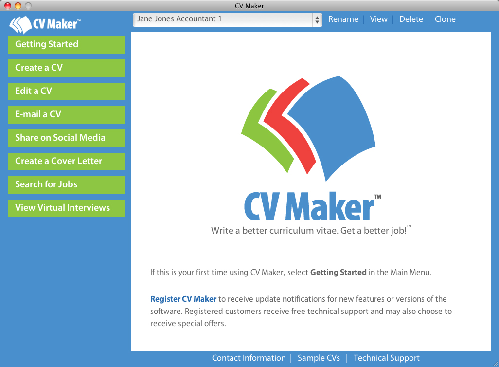 #1. CV Maker for Mac (Steam) 由: Individual Software