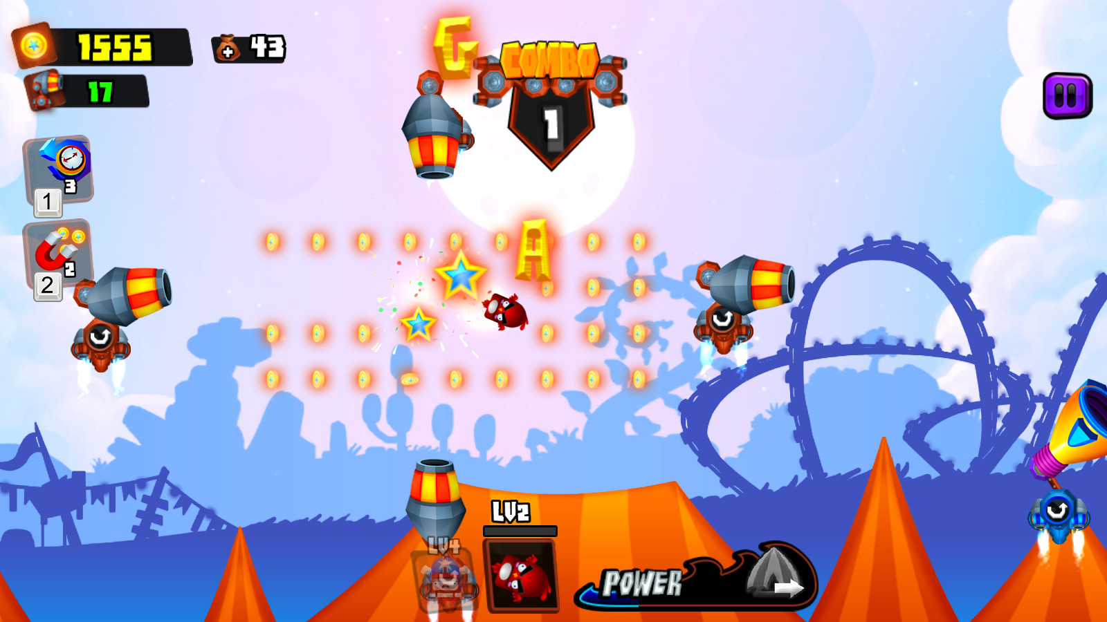 Galaxy Cannon Rider screenshot #3
