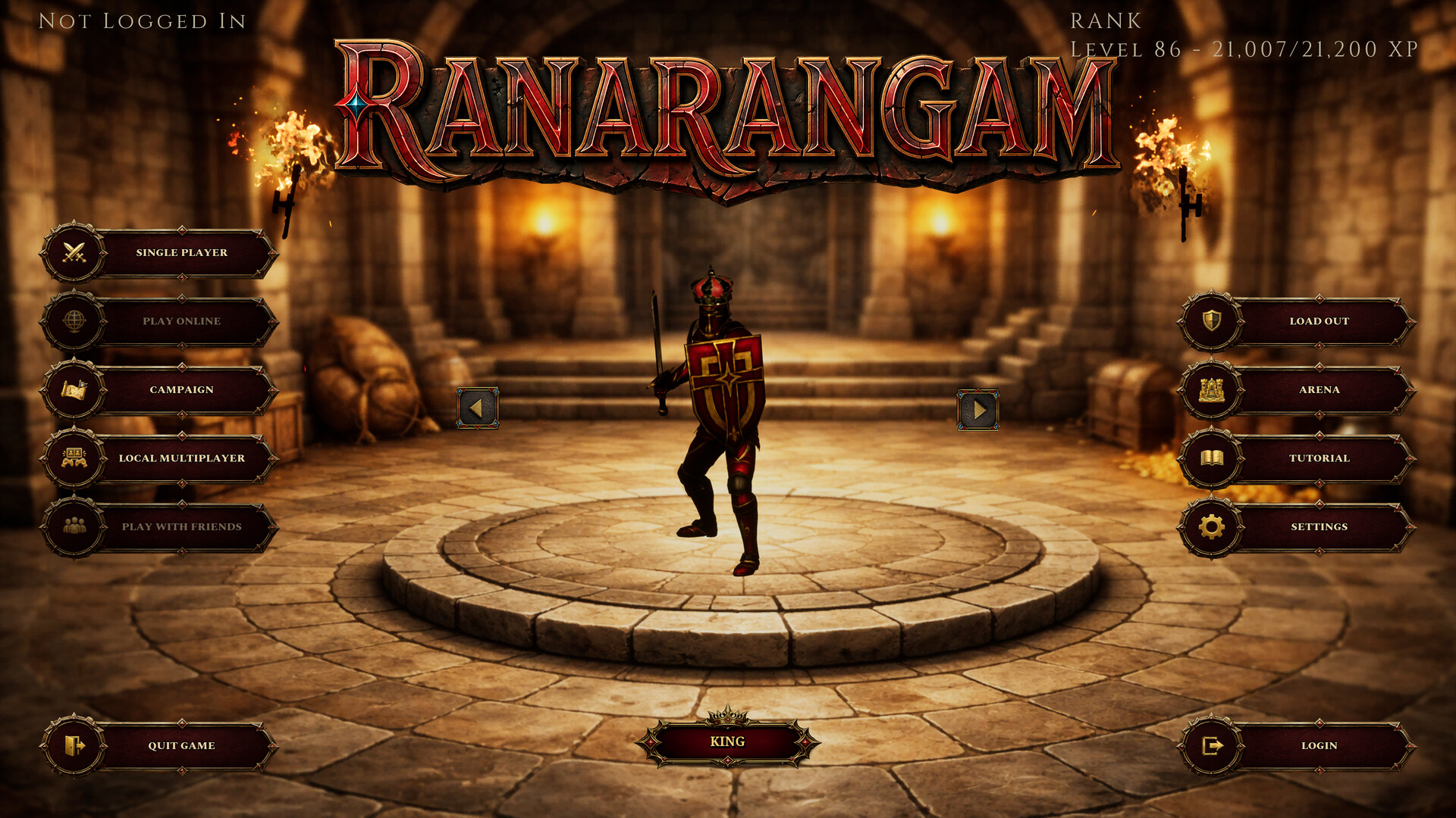 RanaRangam: Where Chess Pieces Bleed screenshot 1
