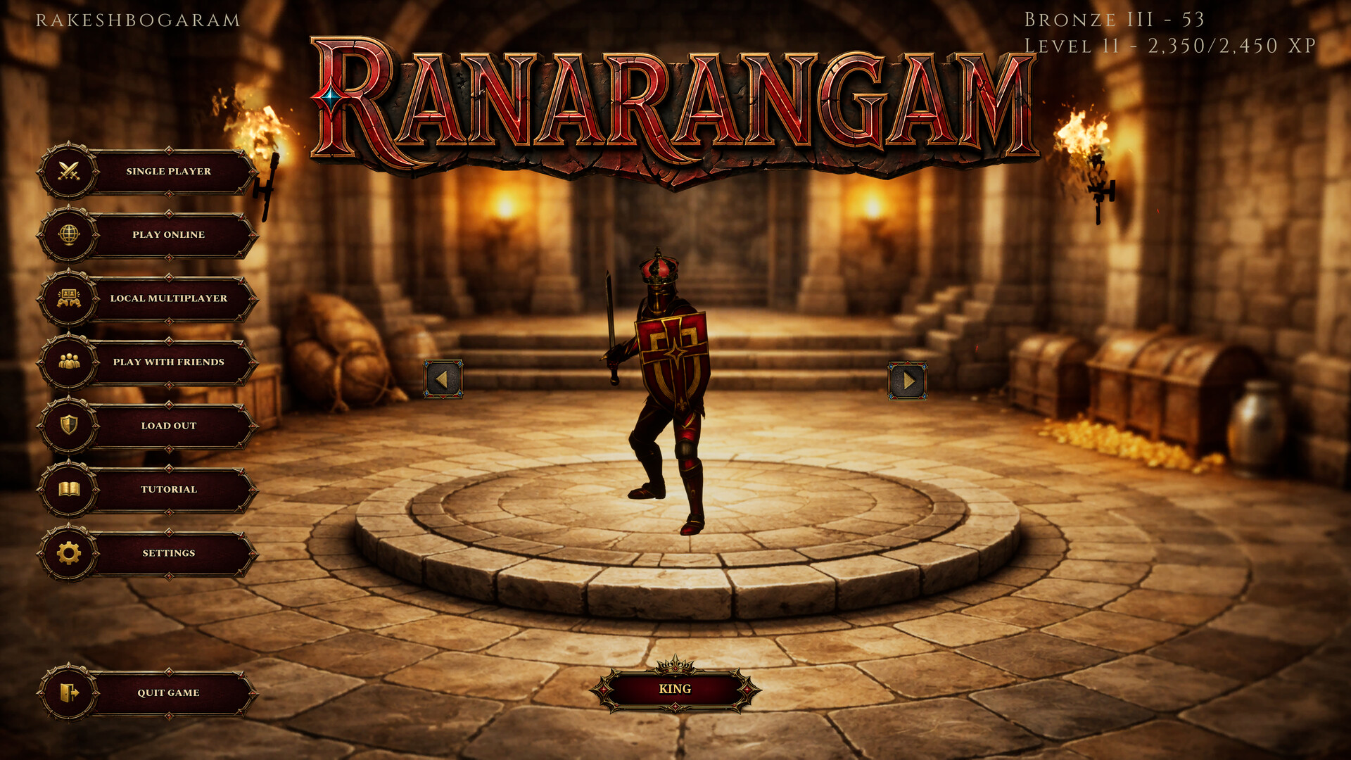 RanaRangam: Where Chess Pieces Bleed screenshot 1